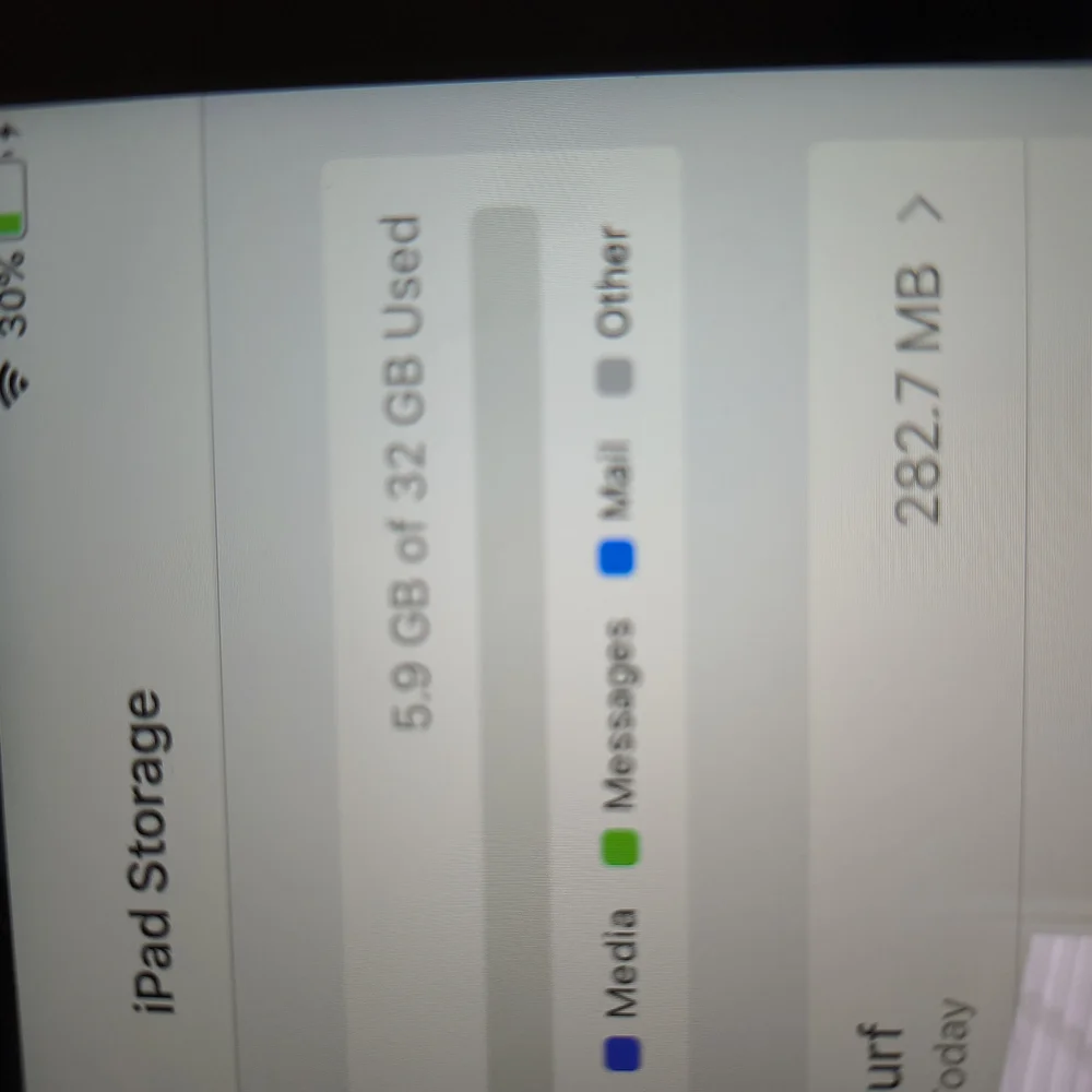 Apple Black Tablet with Protective Cover